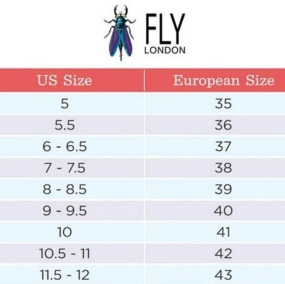 Sz 39 EU / 8 US Fly London "Yulo" Rose Gold Wedge Mules - Picture 9 of 10